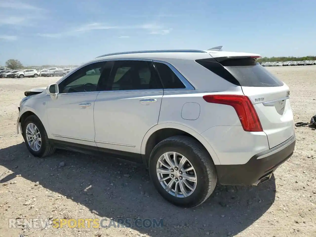 2 Photograph of a damaged car 1GYKNARS0KZ121284 CADILLAC XT5 2019