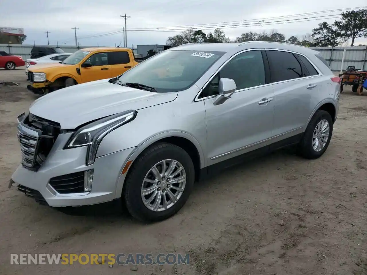 1 Photograph of a damaged car 1GYKNARS3KZ146048 CADILLAC XT5 2019