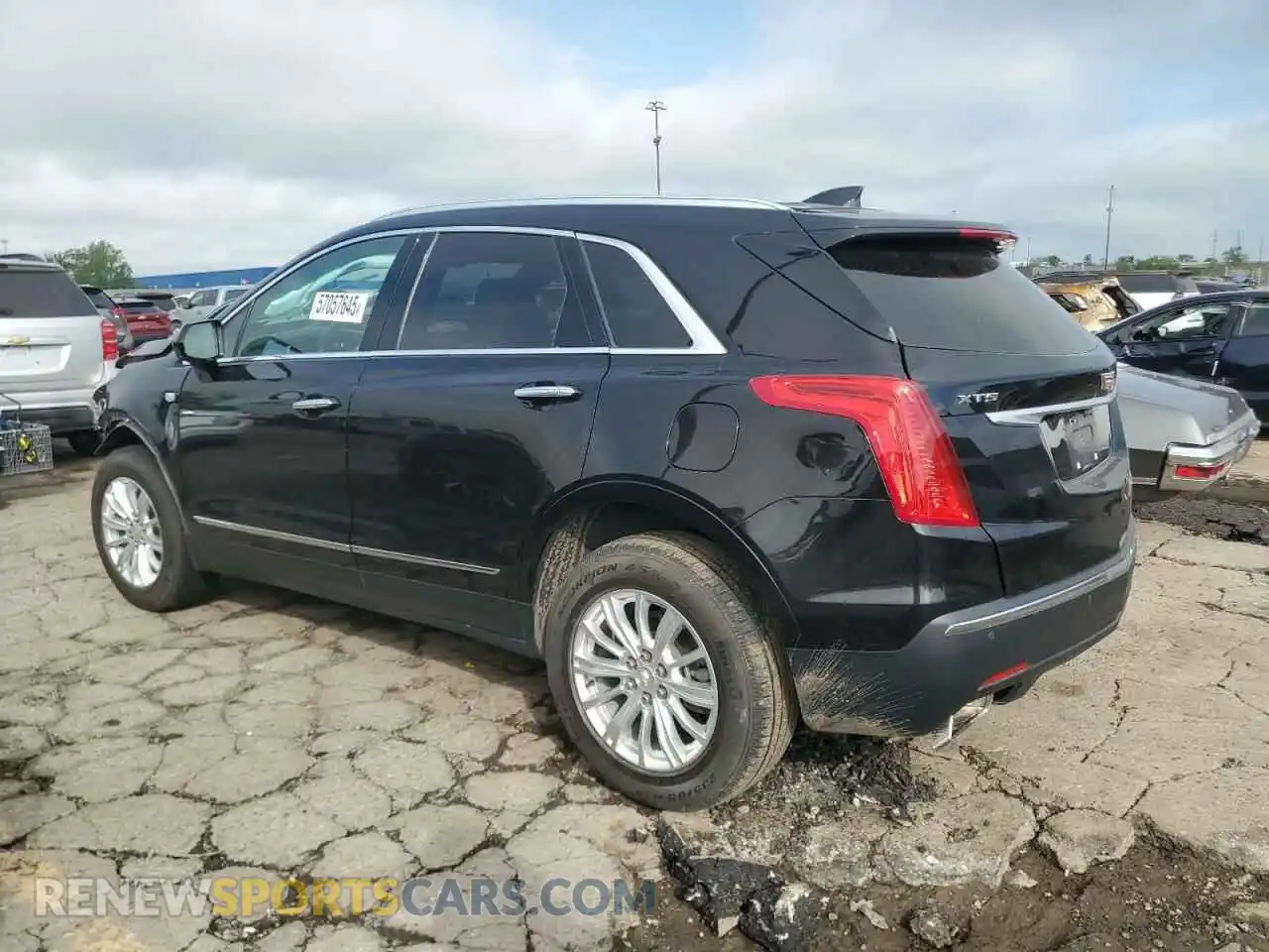 2 Photograph of a damaged car 1GYKNARS6KZ169100 CADILLAC XT5 2019