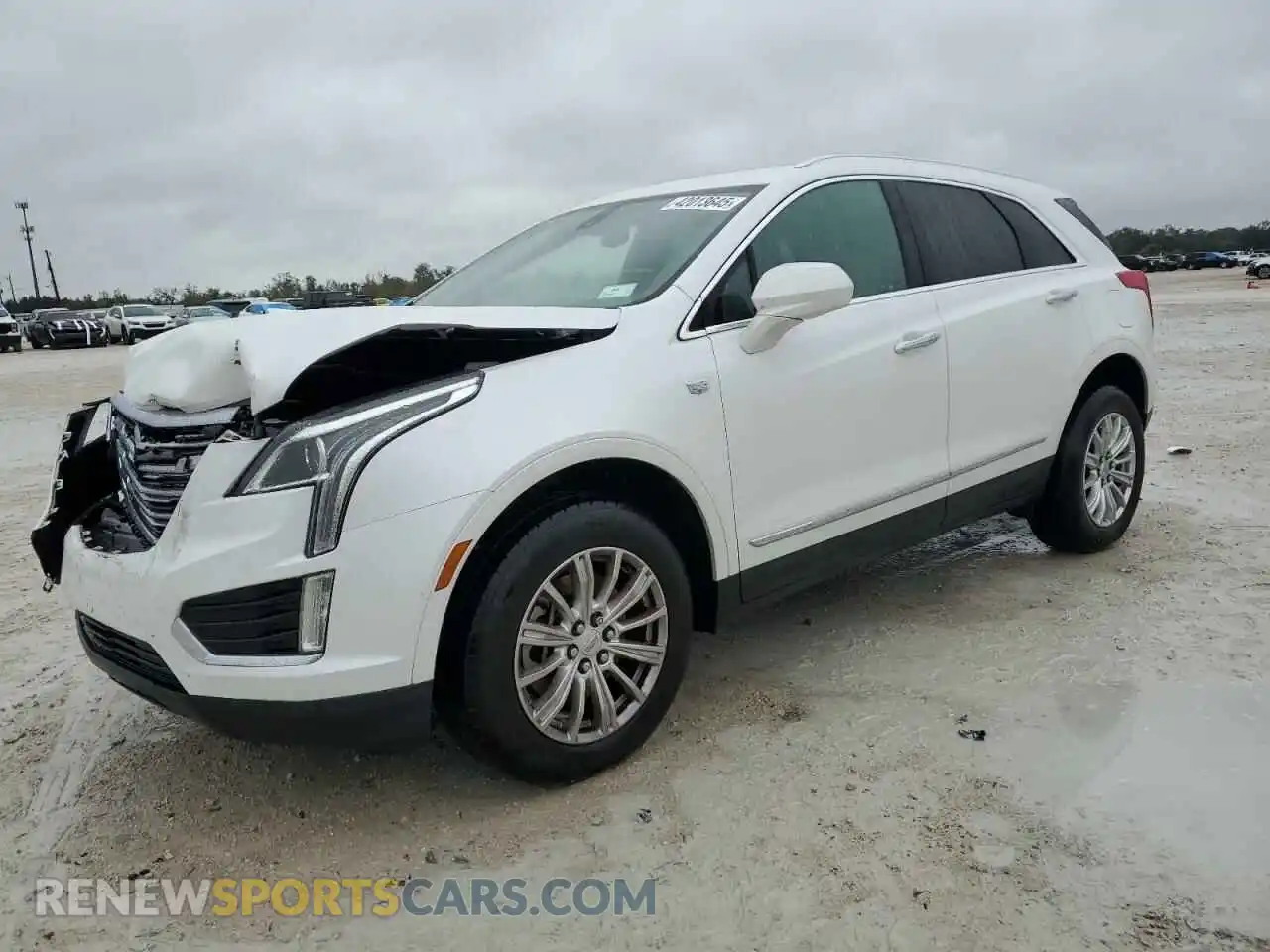 1 Photograph of a damaged car 1GYKNARS7KZ114459 CADILLAC XT5 2019