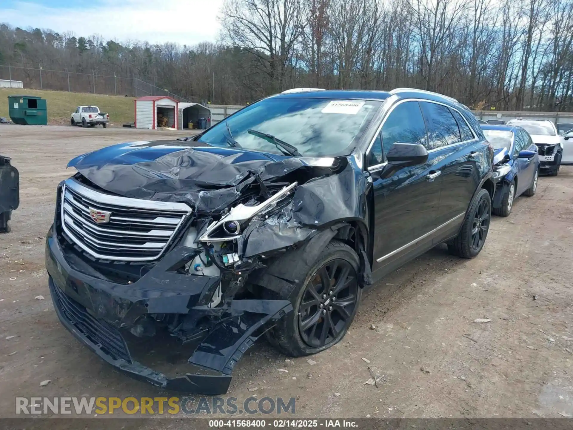 2 Photograph of a damaged car 1GYKNCRS9KZ282910 CADILLAC XT5 2019