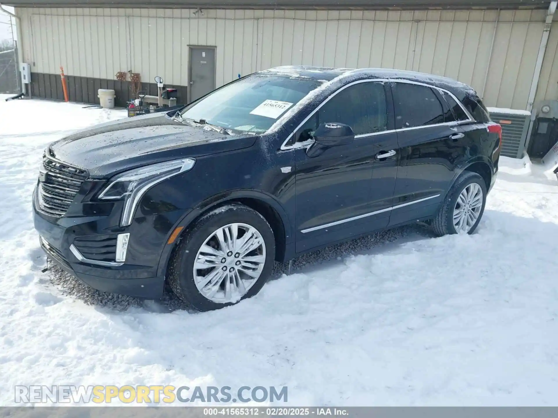 2 Photograph of a damaged car 1GYKNERS7KZ234124 CADILLAC XT5 2019
