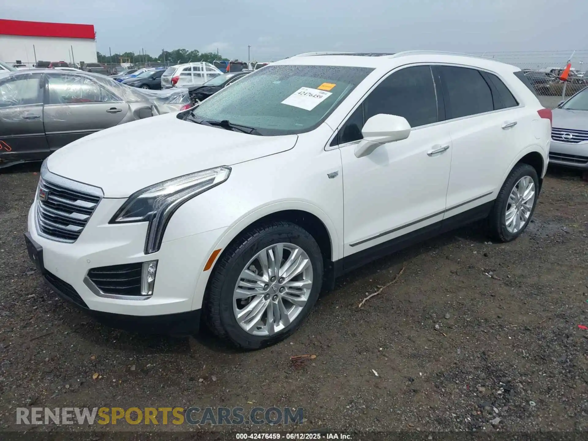 2 Photograph of a damaged car 1GYKNFRS3KZ105139 CADILLAC XT5 2019
