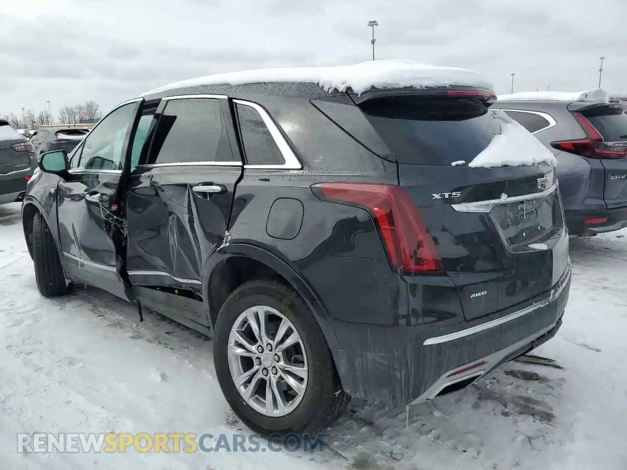 2 Photograph of a damaged car 1GYKNDR49LZ188289 CADILLAC XT5 2020
