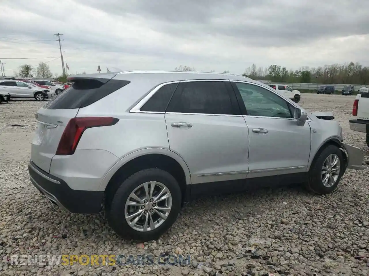 3 Photograph of a damaged car 1GYKNDRS4LZ143663 CADILLAC XT5 2020