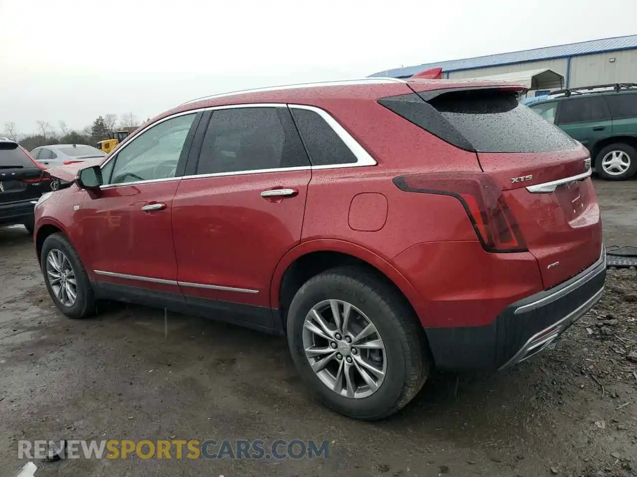 2 Photograph of a damaged car 1GYKNDRS2MZ151150 CADILLAC XT5 2021
