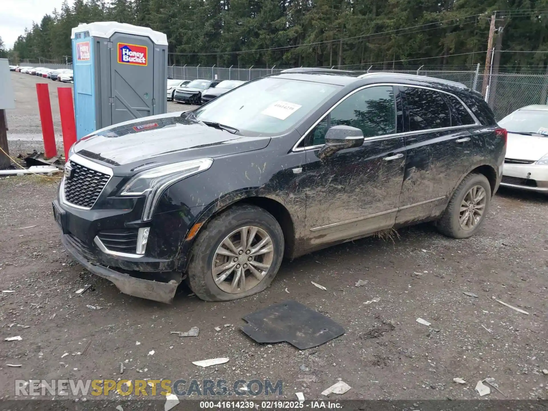 2 Photograph of a damaged car 1GYKNDRS3MZ119601 CADILLAC XT5 2021