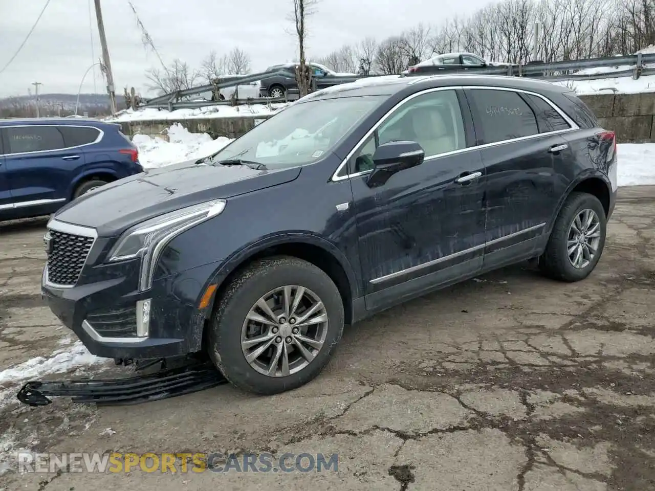 1 Photograph of a damaged car 1GYKNDRS3MZ126337 CADILLAC XT5 2021