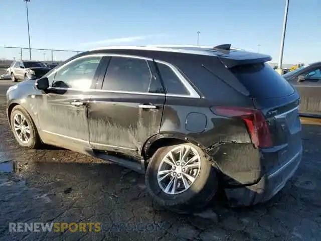 2 Photograph of a damaged car 1GYKNDRS6MZ111640 CADILLAC XT5 2021