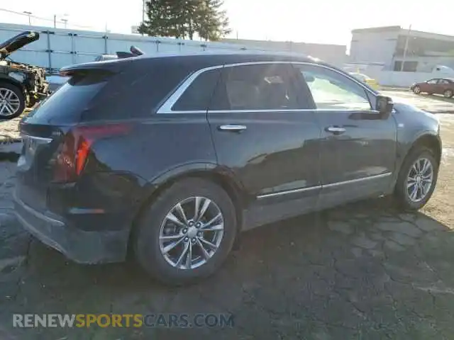 3 Photograph of a damaged car 1GYKNDRS6MZ111640 CADILLAC XT5 2021