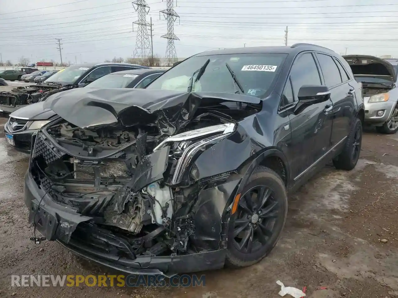 1 fotografías del automóvil dañado 1GYKNDRS9MZ141571 CADILLAC XT5 2021