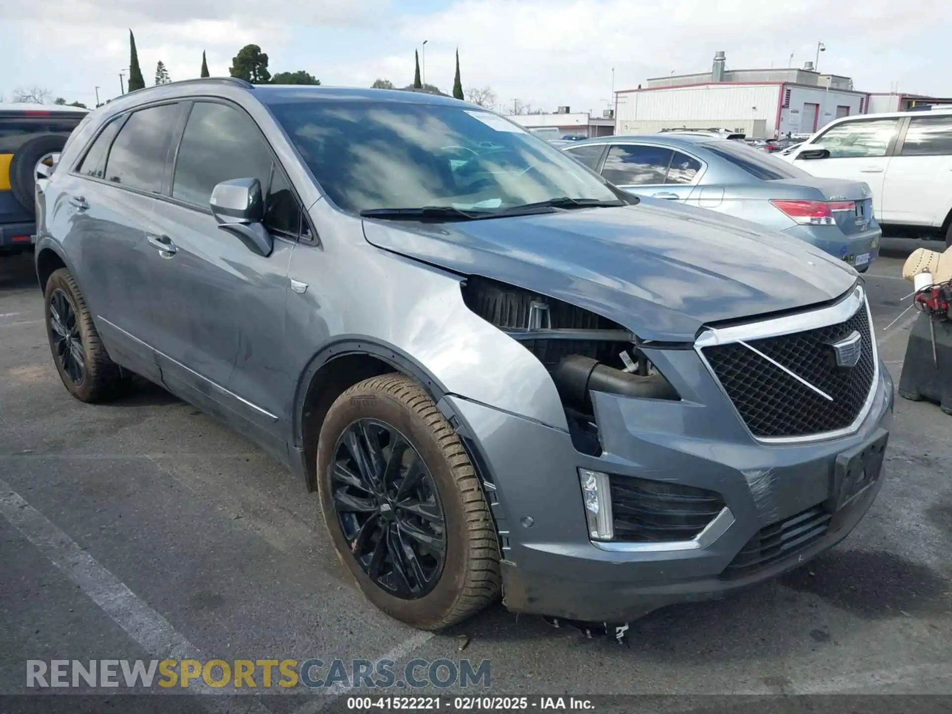 1 Photograph of a damaged car 1GYKNHRS5MZ205712 CADILLAC XT5 2021