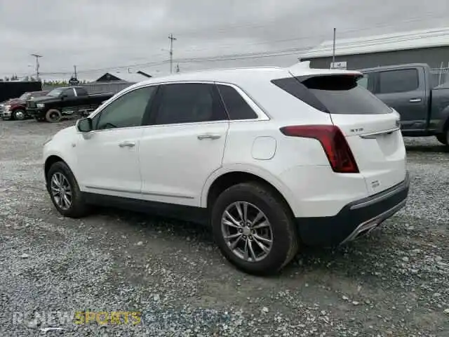 2 Photograph of a damaged car 1GYKNDR47NZ110628 CADILLAC XT5 2022