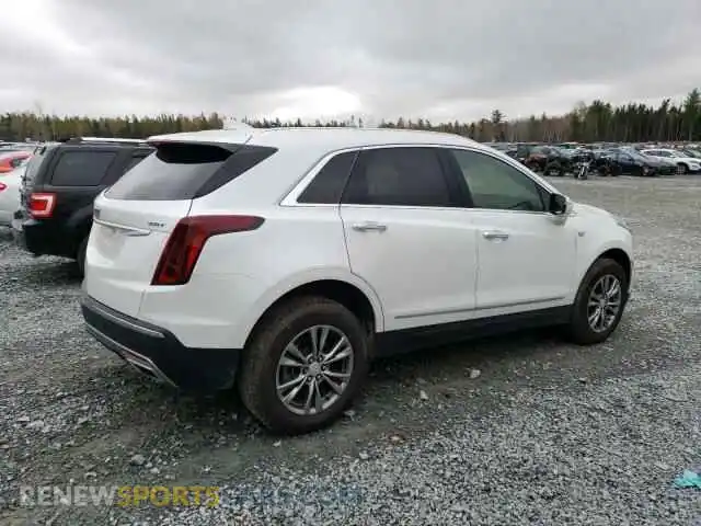 3 Photograph of a damaged car 1GYKNDR47NZ110628 CADILLAC XT5 2022