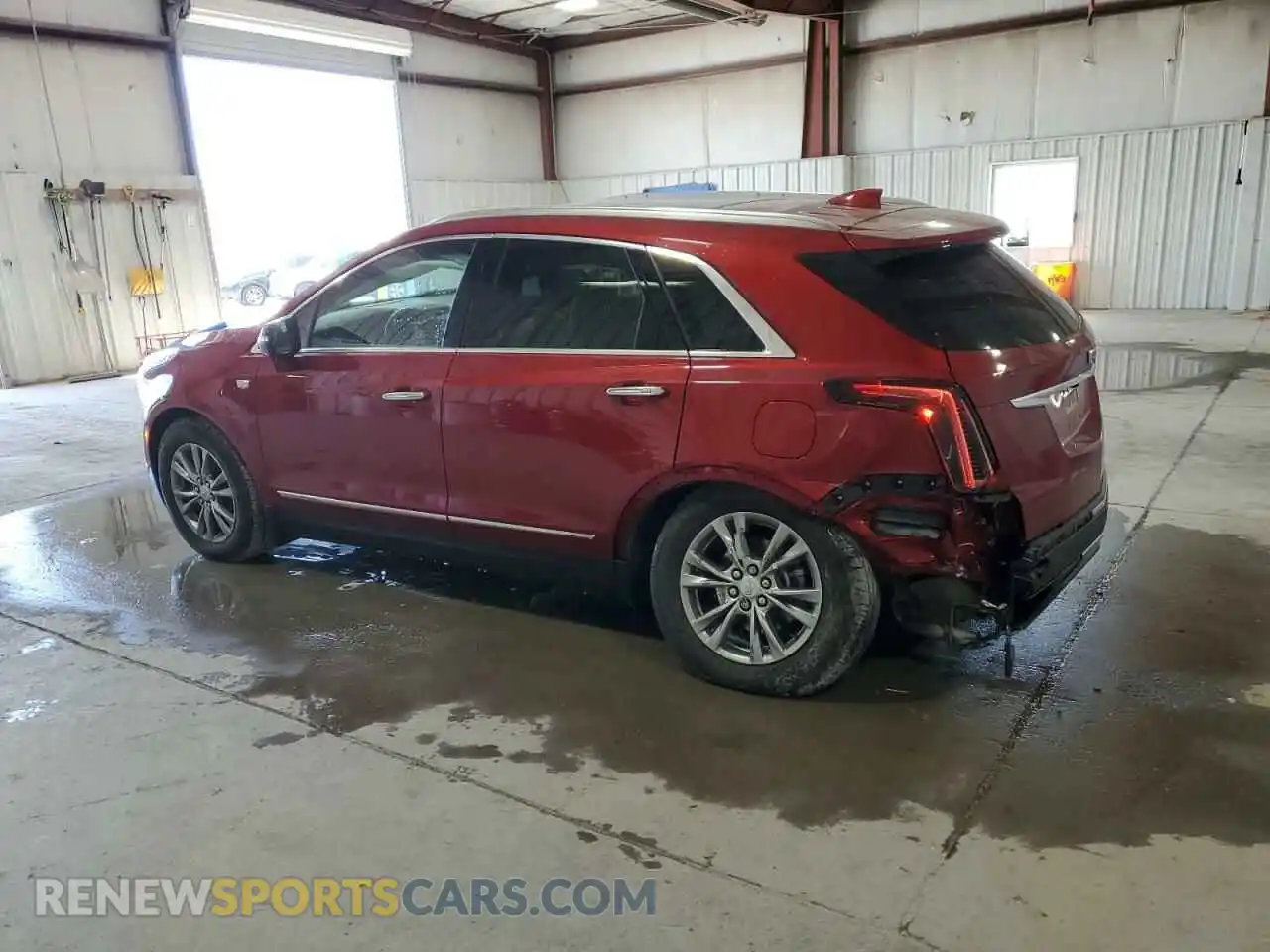 2 Photograph of a damaged car 1GYKNDR45PZ161788 CADILLAC XT5 2023