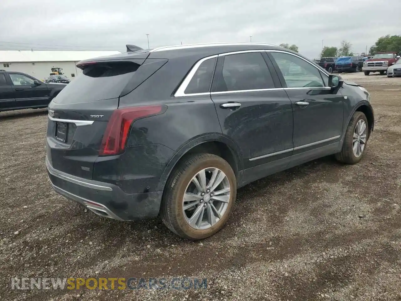 3 Photograph of a damaged car 1GYKNDR45PZ224937 CADILLAC XT5 2023