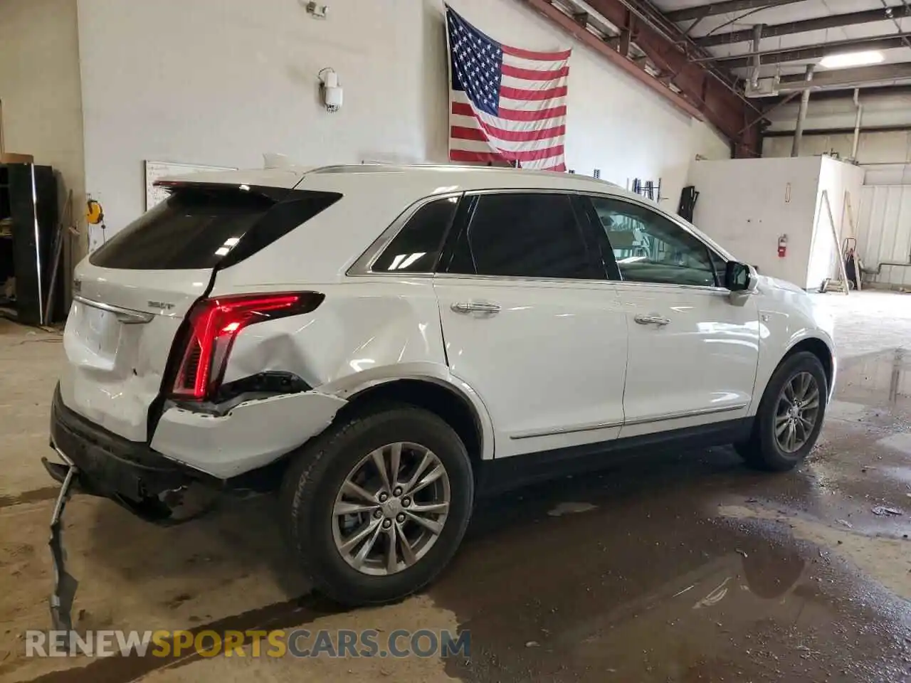 3 Photograph of a damaged car 1GYKNDR47PZ149318 CADILLAC XT5 2023