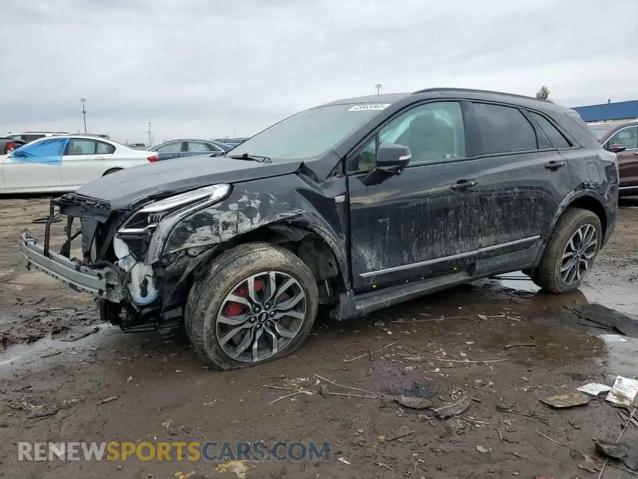 1 Фотография поврежденного автомобиля 1GYKNHRS4PZ232257 CADILLAC XT5 2023