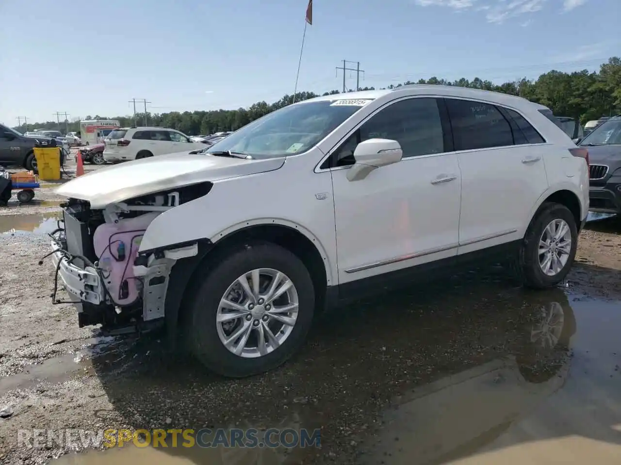 1 Фотография поврежденного автомобиля 1GYKNAR48SZ109529 CADILLAC XT5 2025