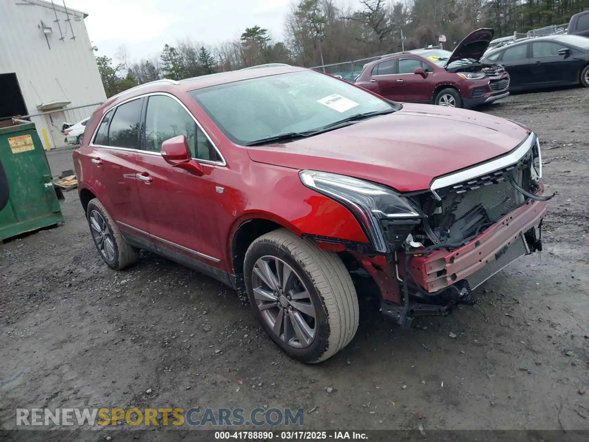 1 Фотография поврежденного автомобиля 1GYKNDR44SZ101557 CADILLAC XT5 2025