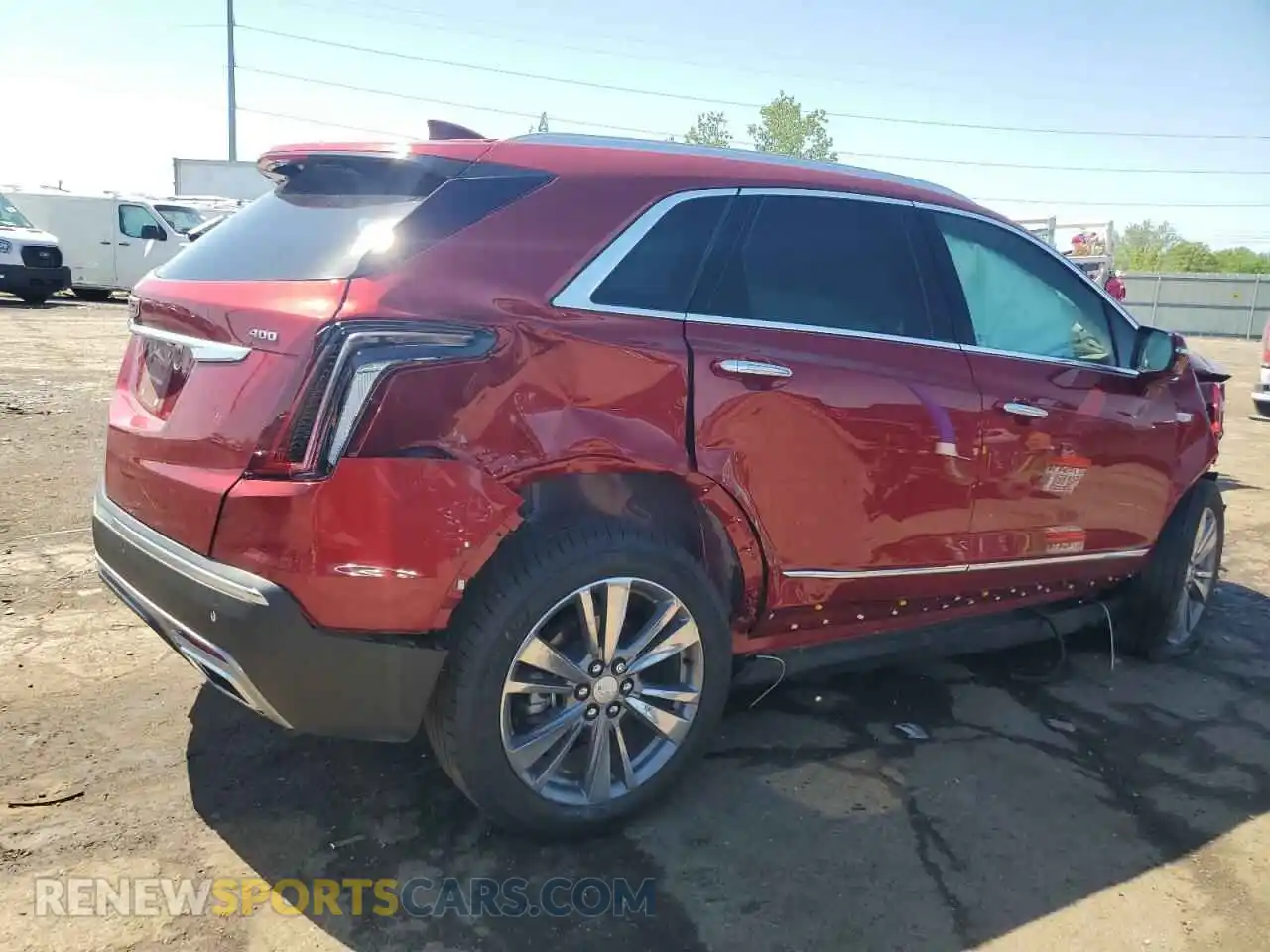 3 Фотография поврежденного автомобиля 1GYKNDRS6SZ113580 CADILLAC XT5 2025
