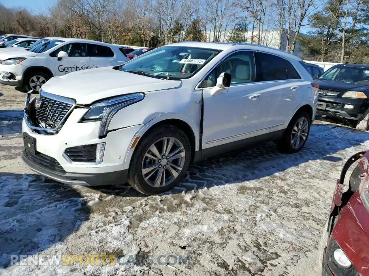 1 Фотография поврежденного автомобиля 1GYKNDRS8SZ103830 CADILLAC XT5 2025
