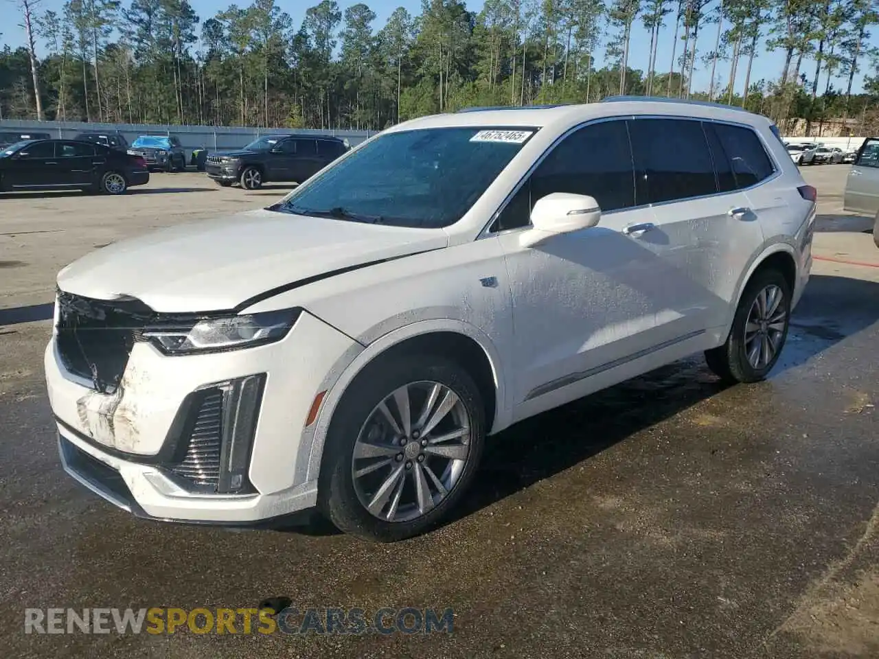 1 Photograph of a damaged car 1GYKPCRS5LZ184078 CADILLAC XT6 2020