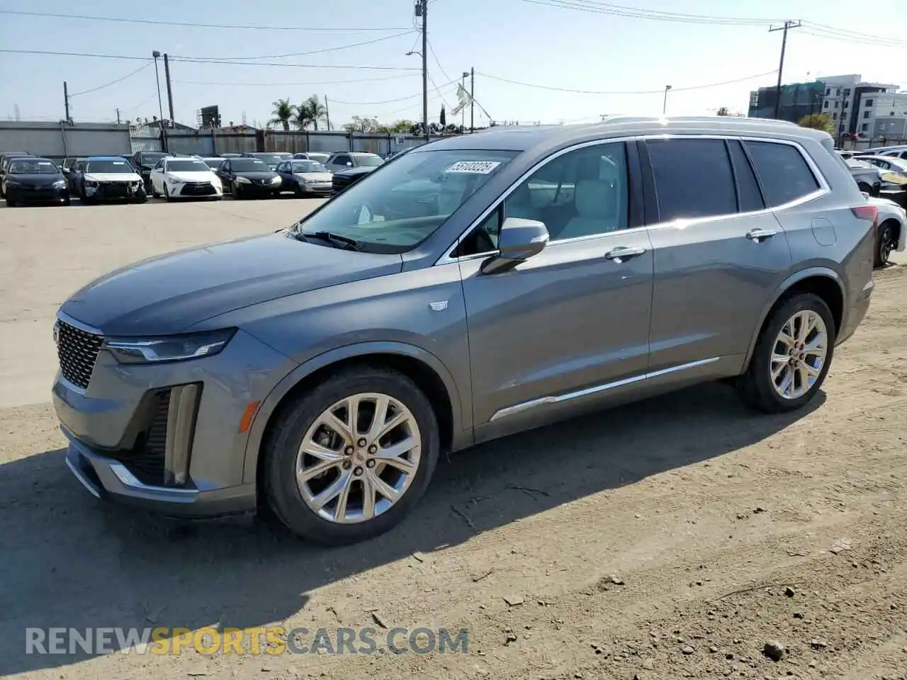 1 Photograph of a damaged car 1GYKPCRS5LZ201302 CADILLAC XT6 2020