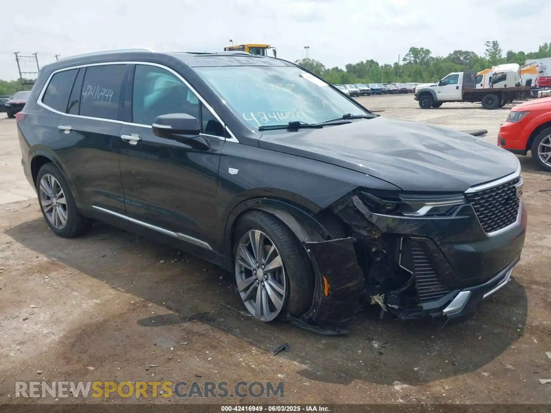 1 Photograph of a damaged car 1GYKPCRS6LZ148058 CADILLAC XT6 2020