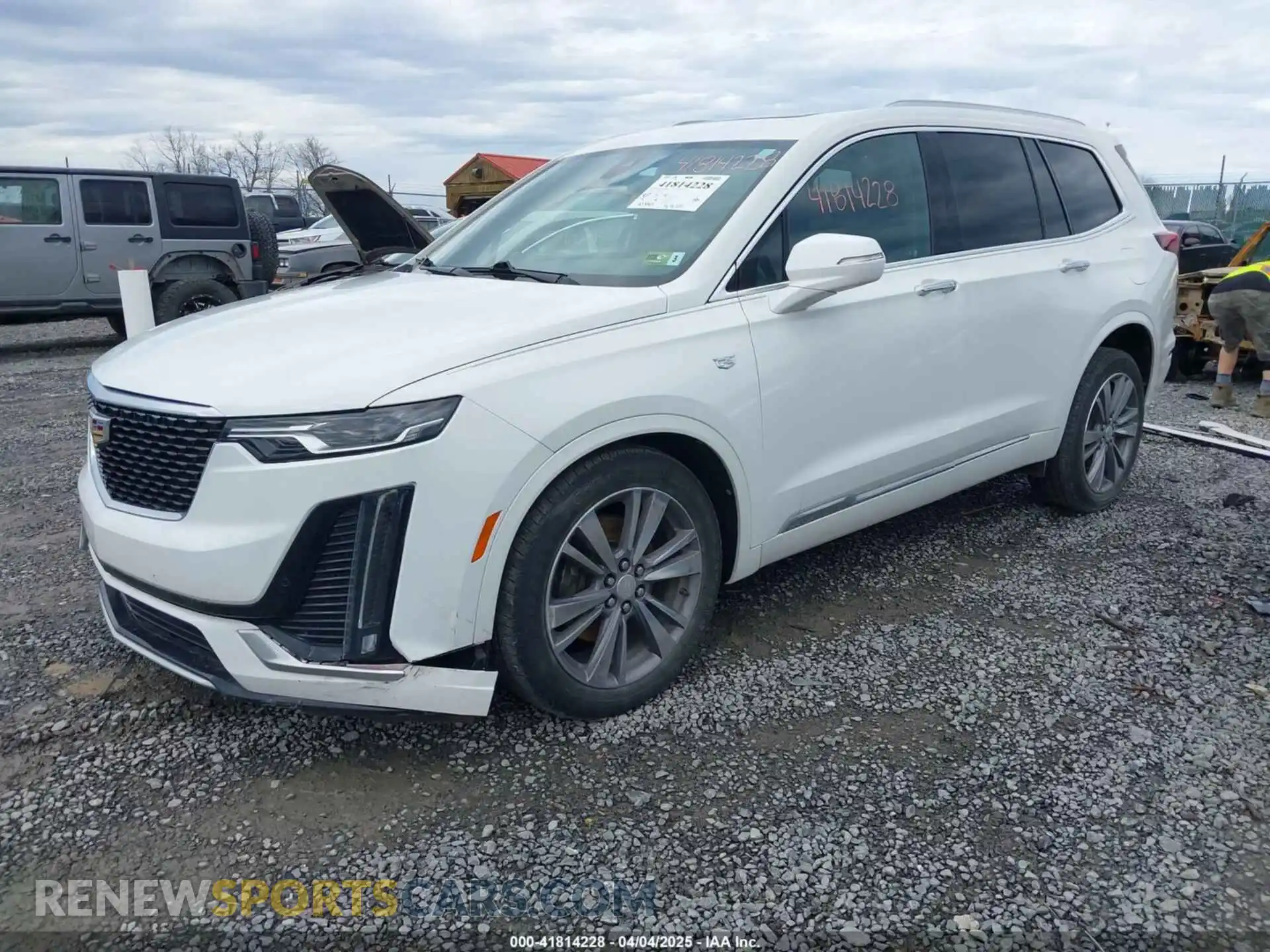 2 fotografías del automóvil dañado 1GYKPCRSXLZ137290 CADILLAC XT6 2020