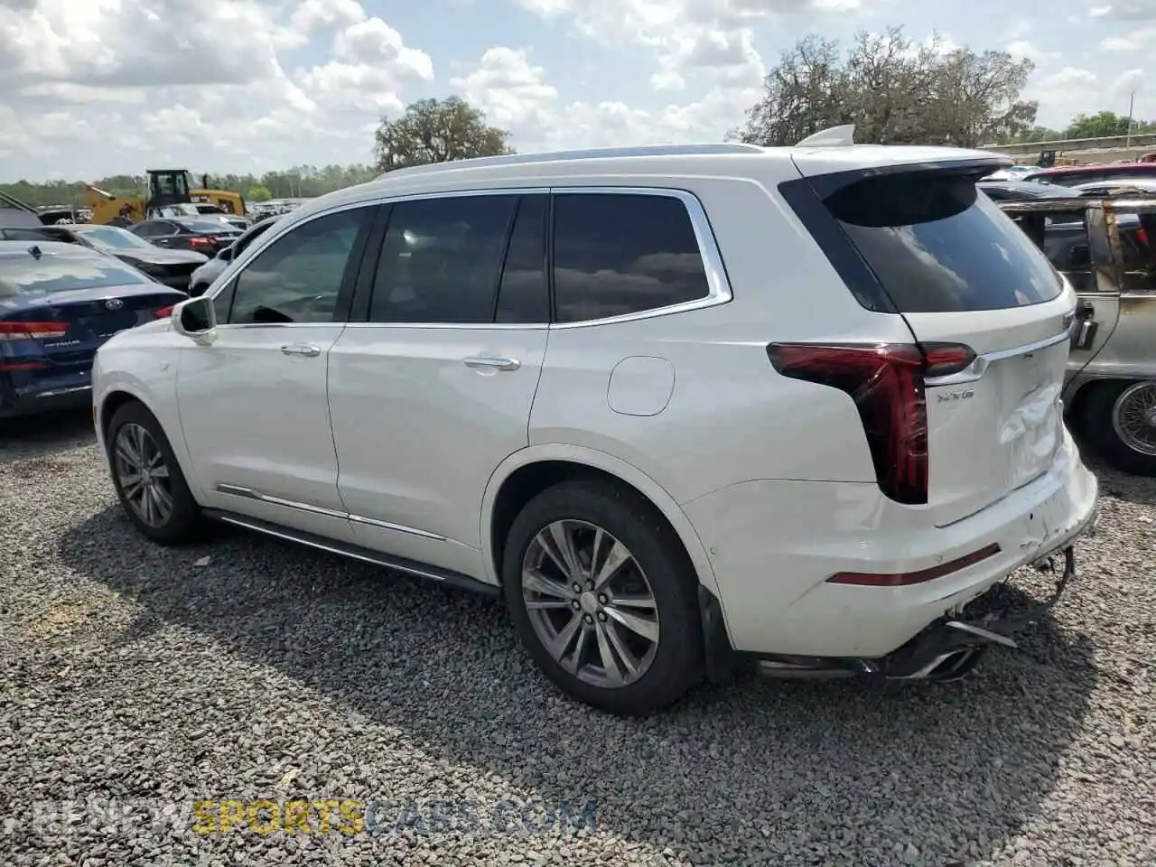 2 Photograph of a damaged car 1GYKPCRSXLZ183458 CADILLAC XT6 2020