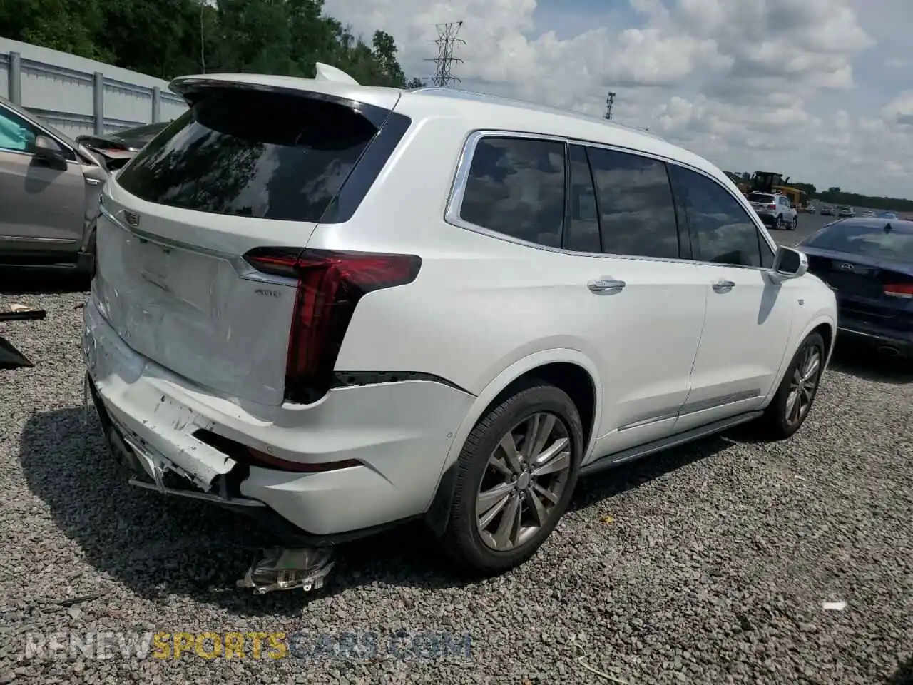 3 Photograph of a damaged car 1GYKPCRSXLZ183458 CADILLAC XT6 2020