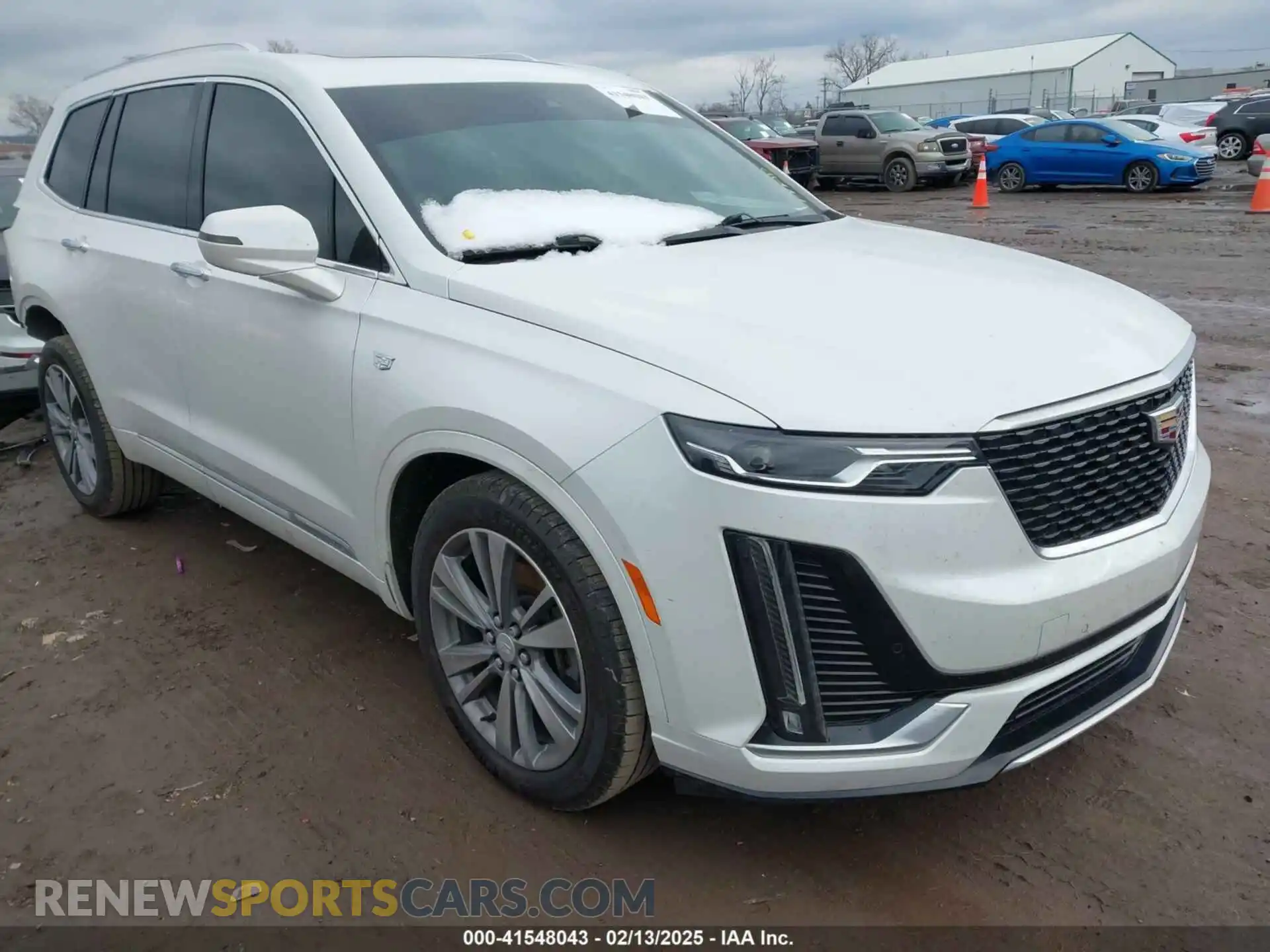1 Photograph of a damaged car 1GYKPDRS1LZ132341 CADILLAC XT6 2020