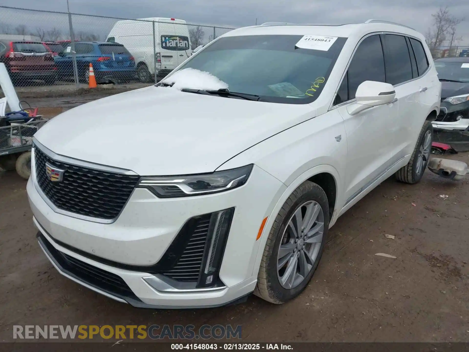 2 Photograph of a damaged car 1GYKPDRS1LZ132341 CADILLAC XT6 2020