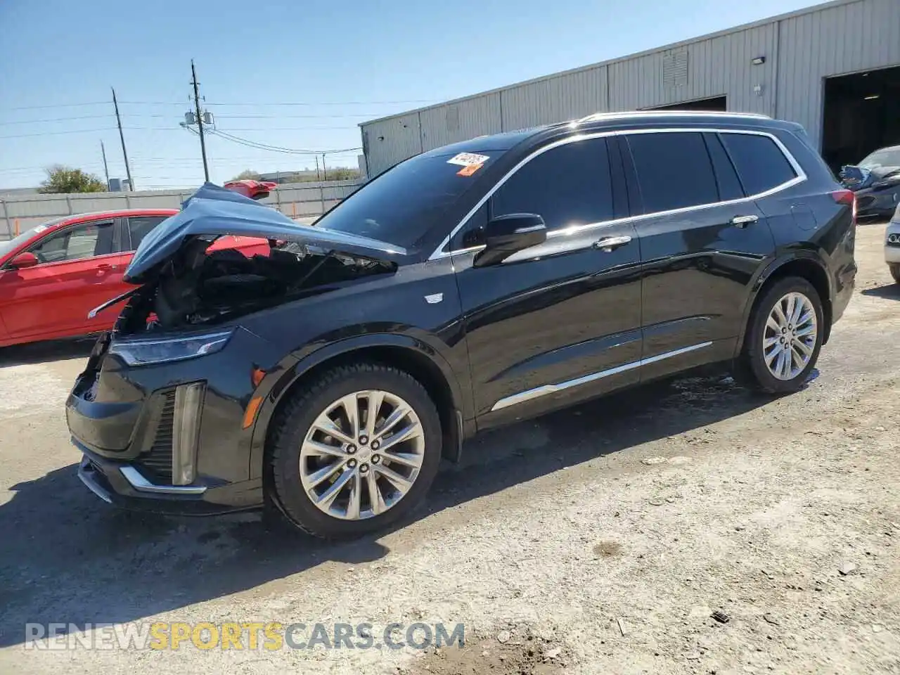 1 Photograph of a damaged car 1GYKPDRS2LZ138648 CADILLAC XT6 2020