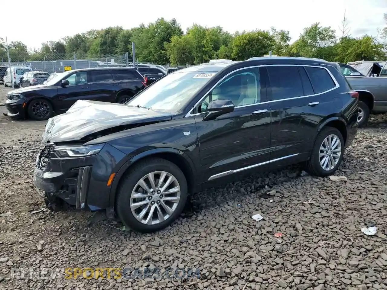 1 Photograph of a damaged car 1GYKPDRS4LZ103481 CADILLAC XT6 2020