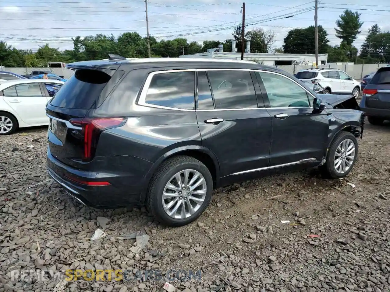 3 Photograph of a damaged car 1GYKPDRS4LZ103481 CADILLAC XT6 2020