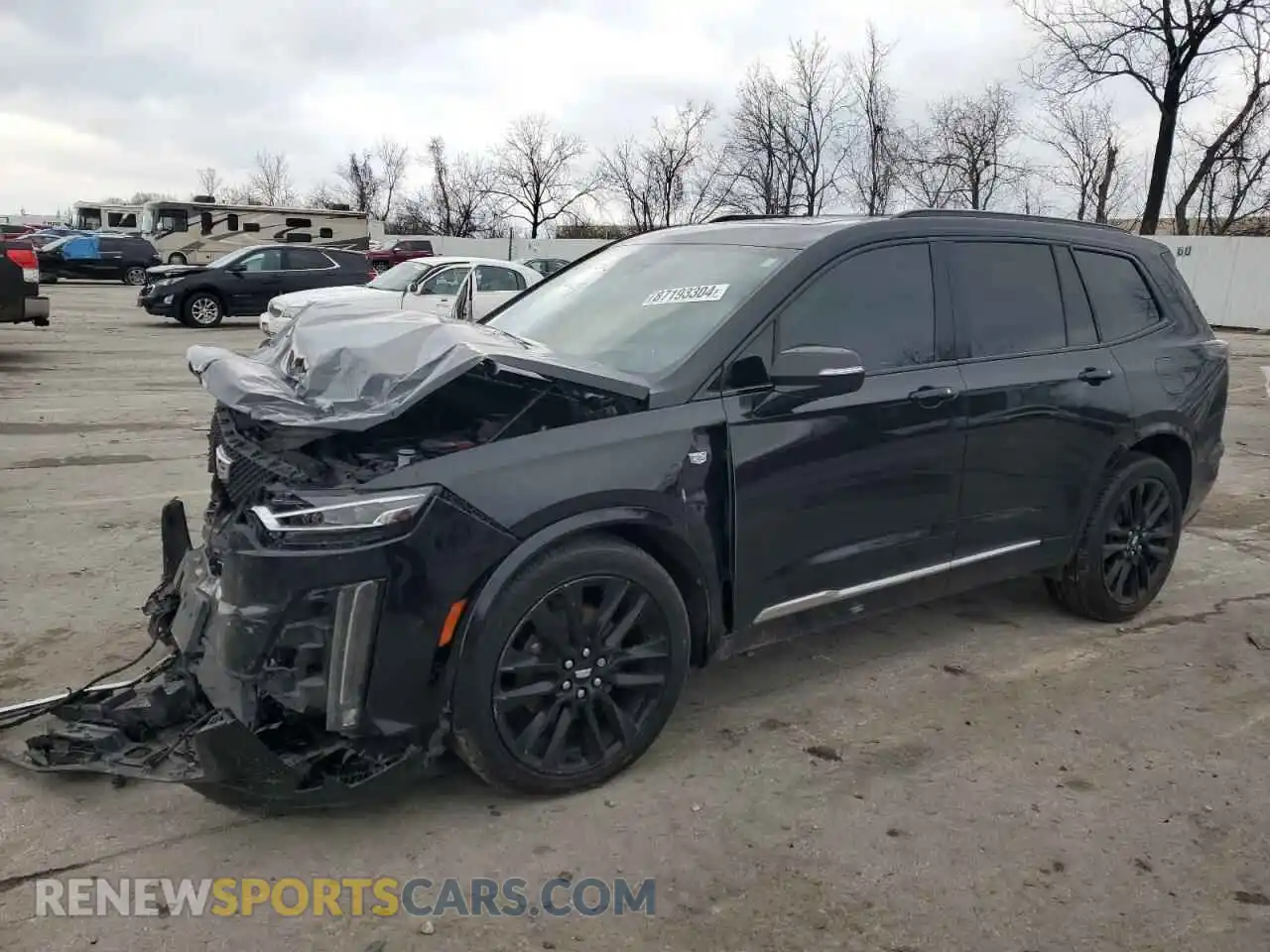 1 Photograph of a damaged car 1GYKPHRS2LZ129617 CADILLAC XT6 2020