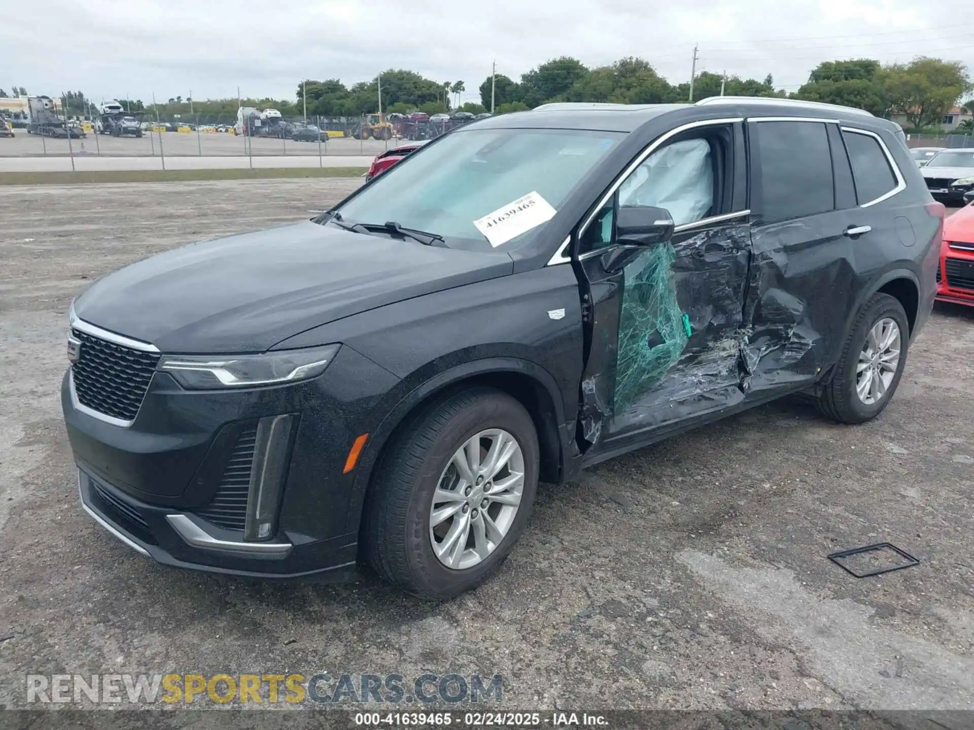 2 Photograph of a damaged car 1GYKPAR48MZ171154 CADILLAC XT6 2021