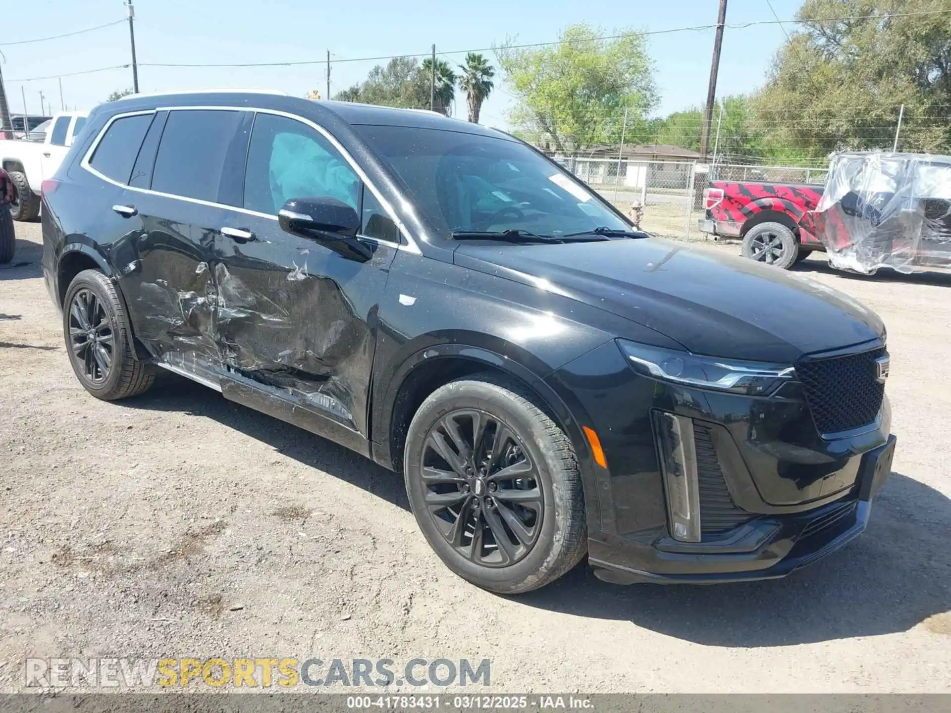 1 Photograph of a damaged car 1GYKPCRS9MZ221232 CADILLAC XT6 2021