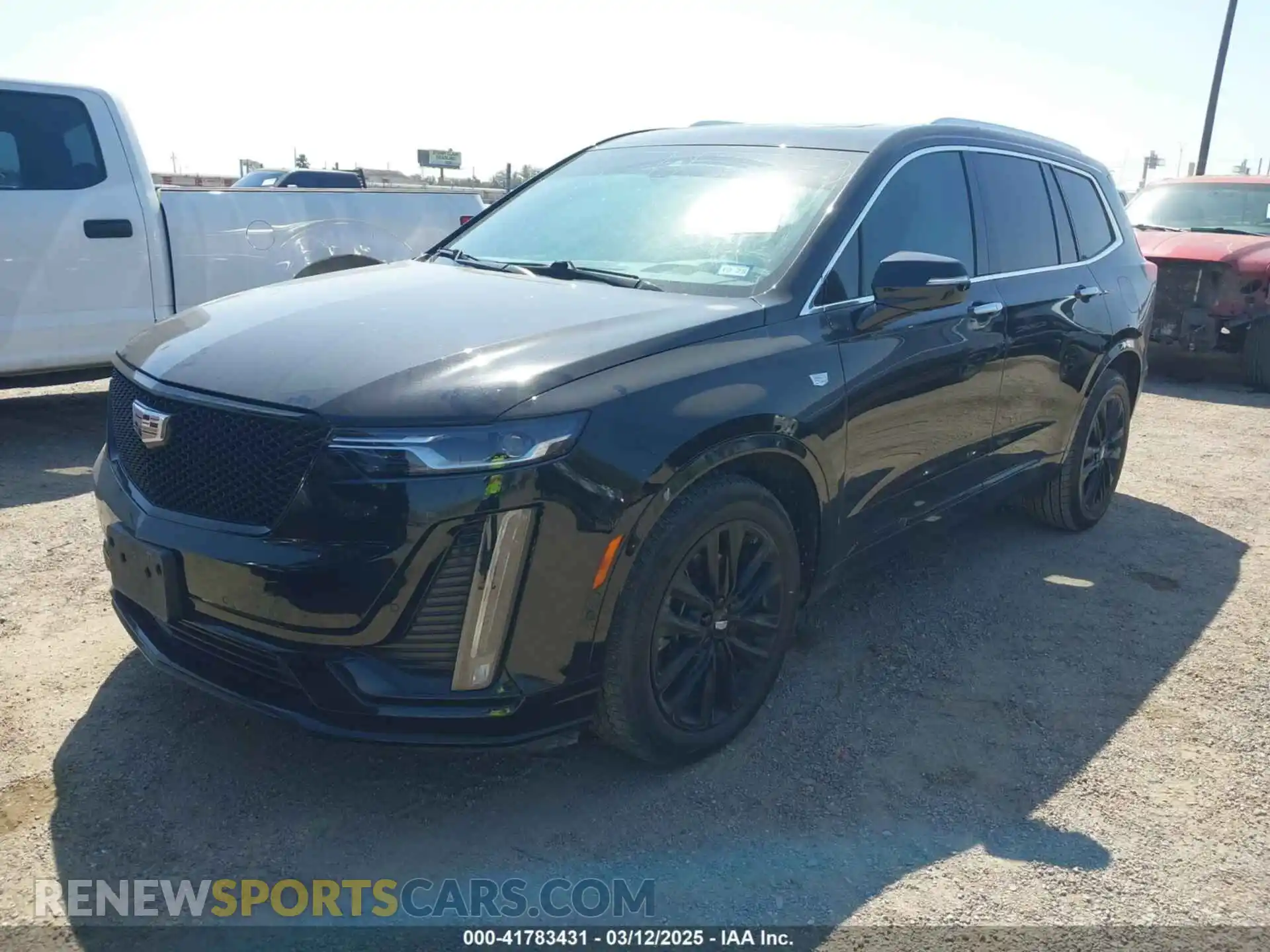 2 Photograph of a damaged car 1GYKPCRS9MZ221232 CADILLAC XT6 2021