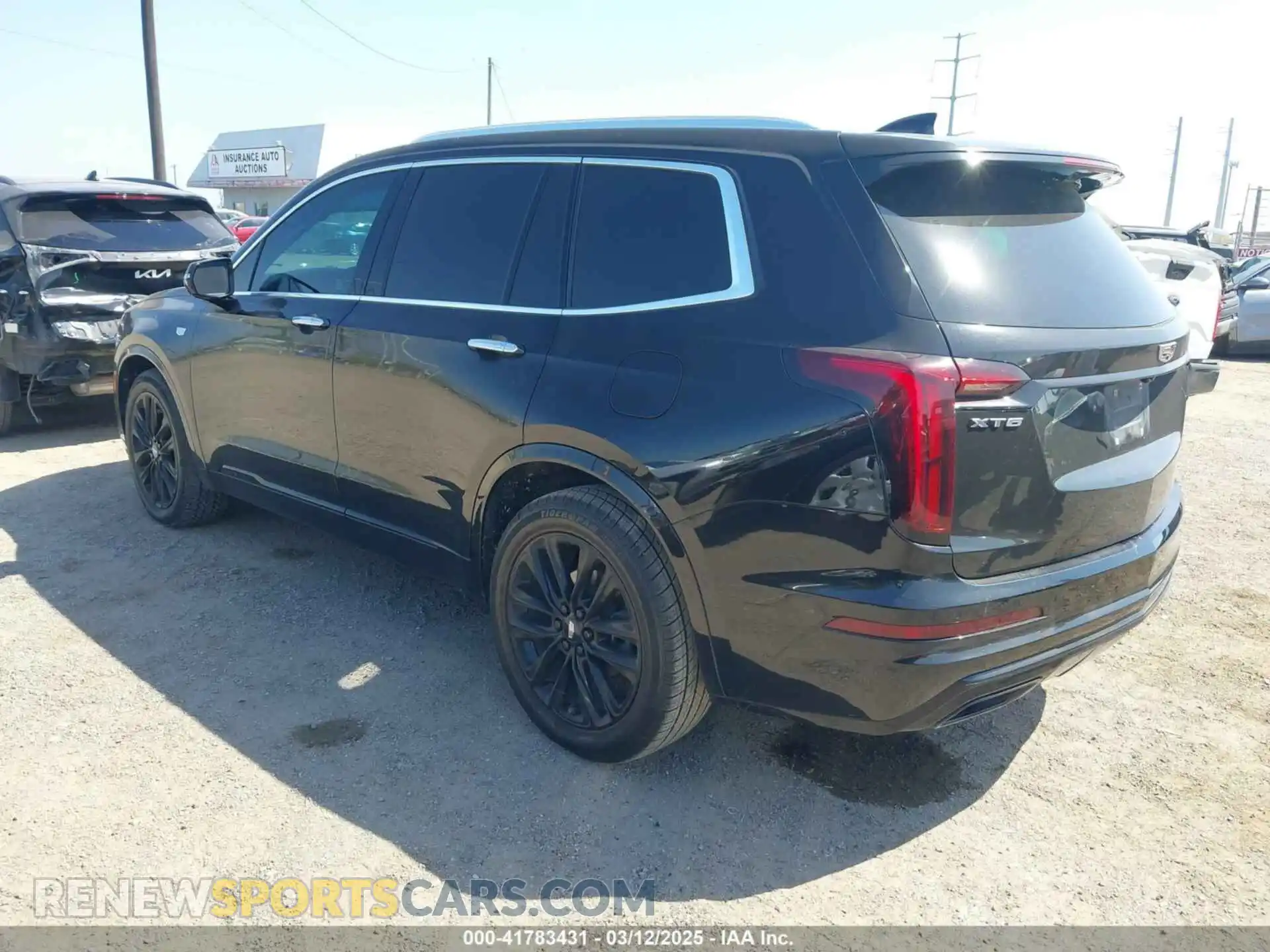 3 Photograph of a damaged car 1GYKPCRS9MZ221232 CADILLAC XT6 2021