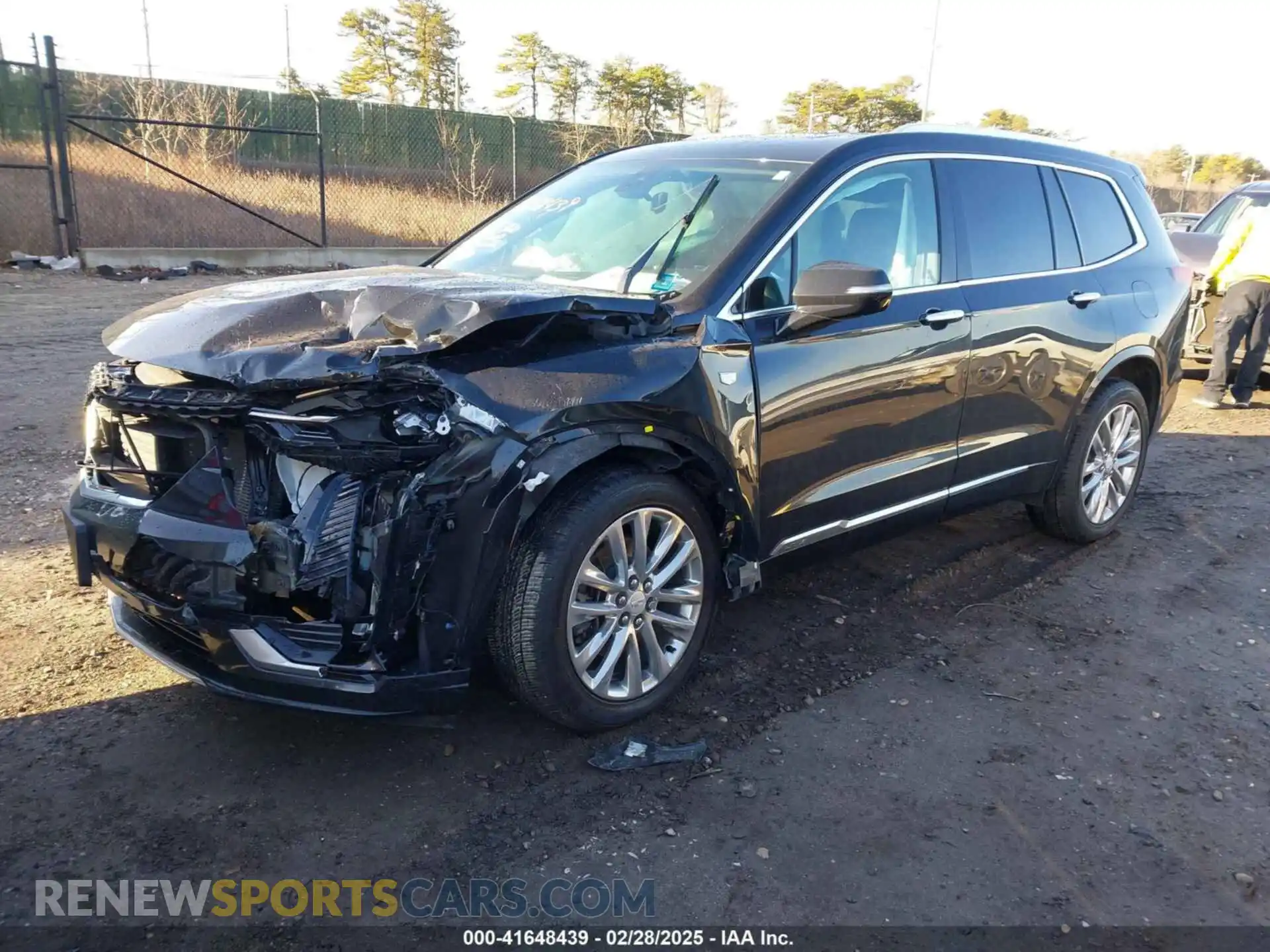 2 Photograph of a damaged car 1GYKPCRSXMZ222454 CADILLAC XT6 2021