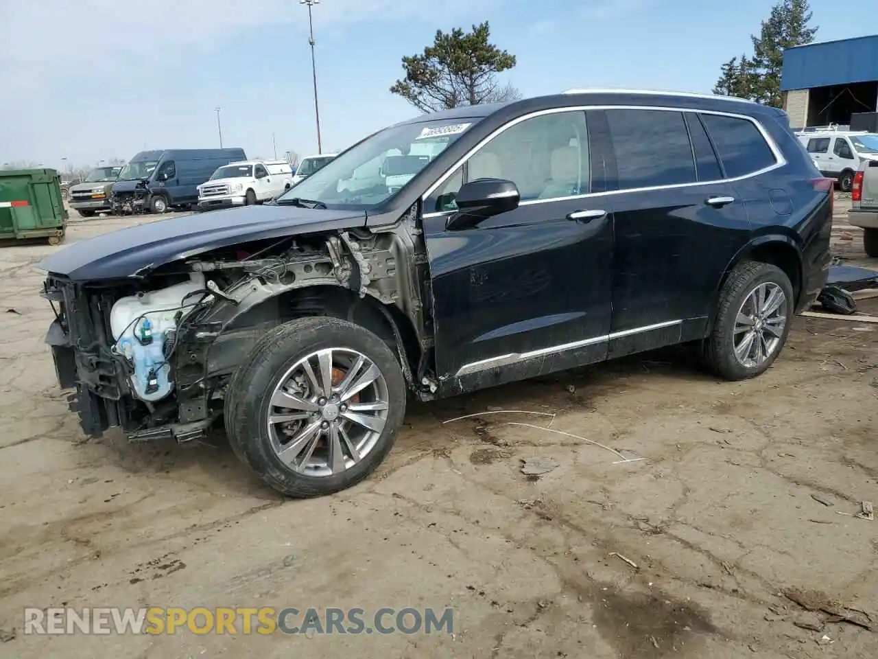 1 Photograph of a damaged car 1GYKPDRS0MZ226342 CADILLAC XT6 2021
