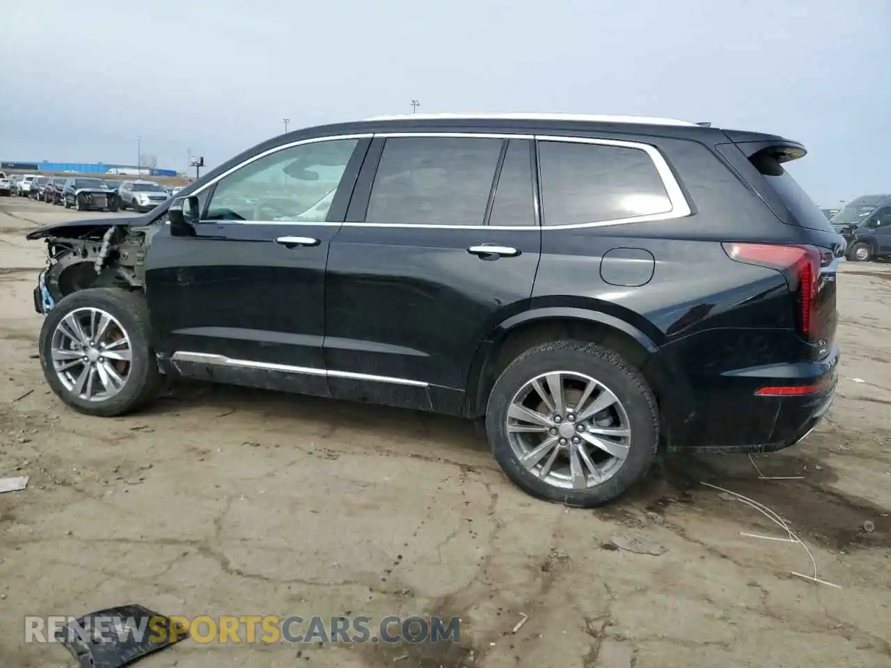 2 Photograph of a damaged car 1GYKPDRS0MZ226342 CADILLAC XT6 2021