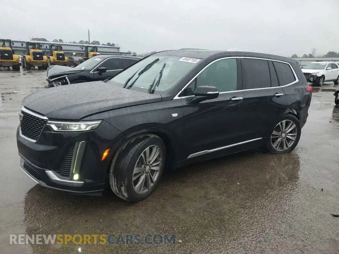 1 Photograph of a damaged car 1GYKPDRS3MZ117552 CADILLAC XT6 2021