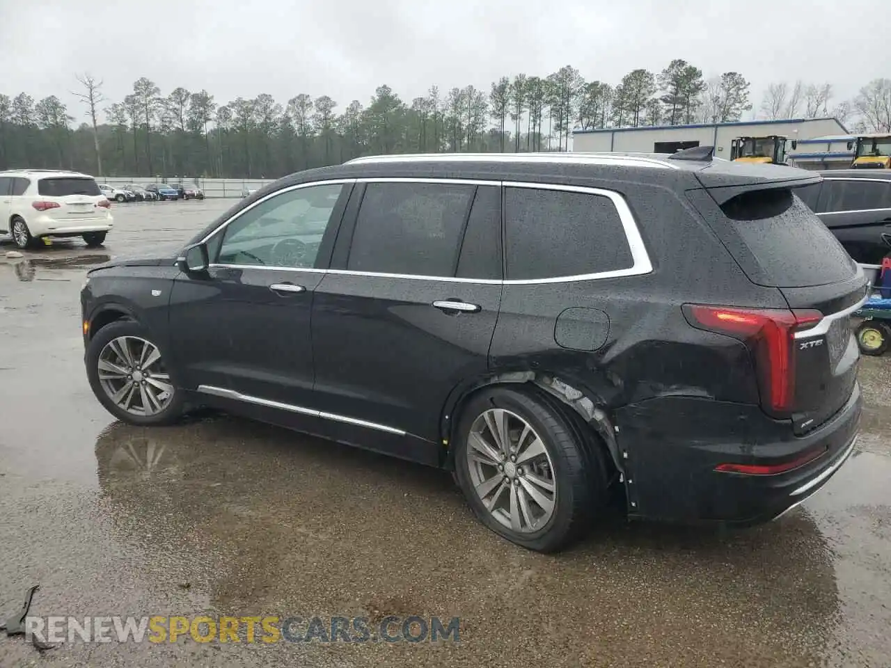 2 Photograph of a damaged car 1GYKPDRS3MZ117552 CADILLAC XT6 2021