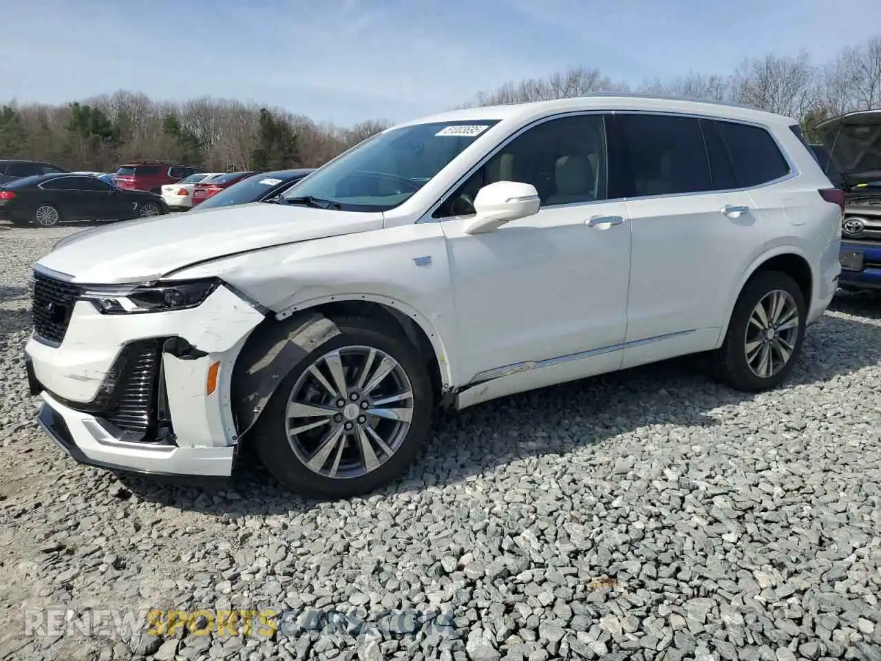 1 fotografías del automóvil dañado 1GYKPDRS8MZ119510 CADILLAC XT6 2021