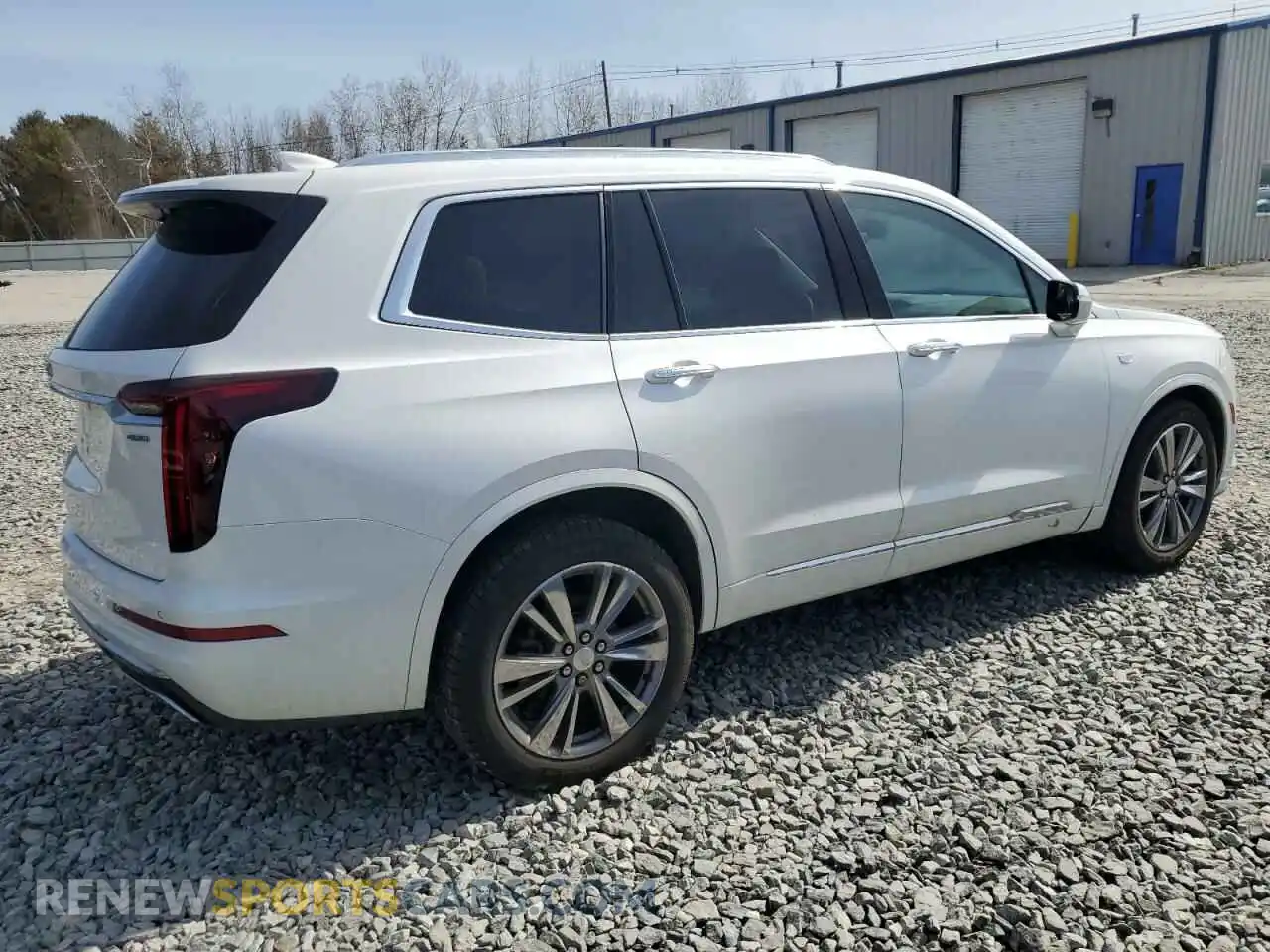 3 fotografías del automóvil dañado 1GYKPDRS8MZ119510 CADILLAC XT6 2021