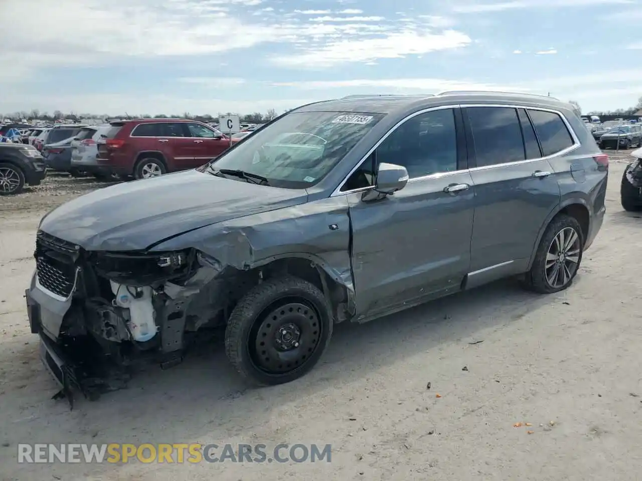 1 Photograph of a damaged car 1GYKPCRS5NZ114583 CADILLAC XT6 2022